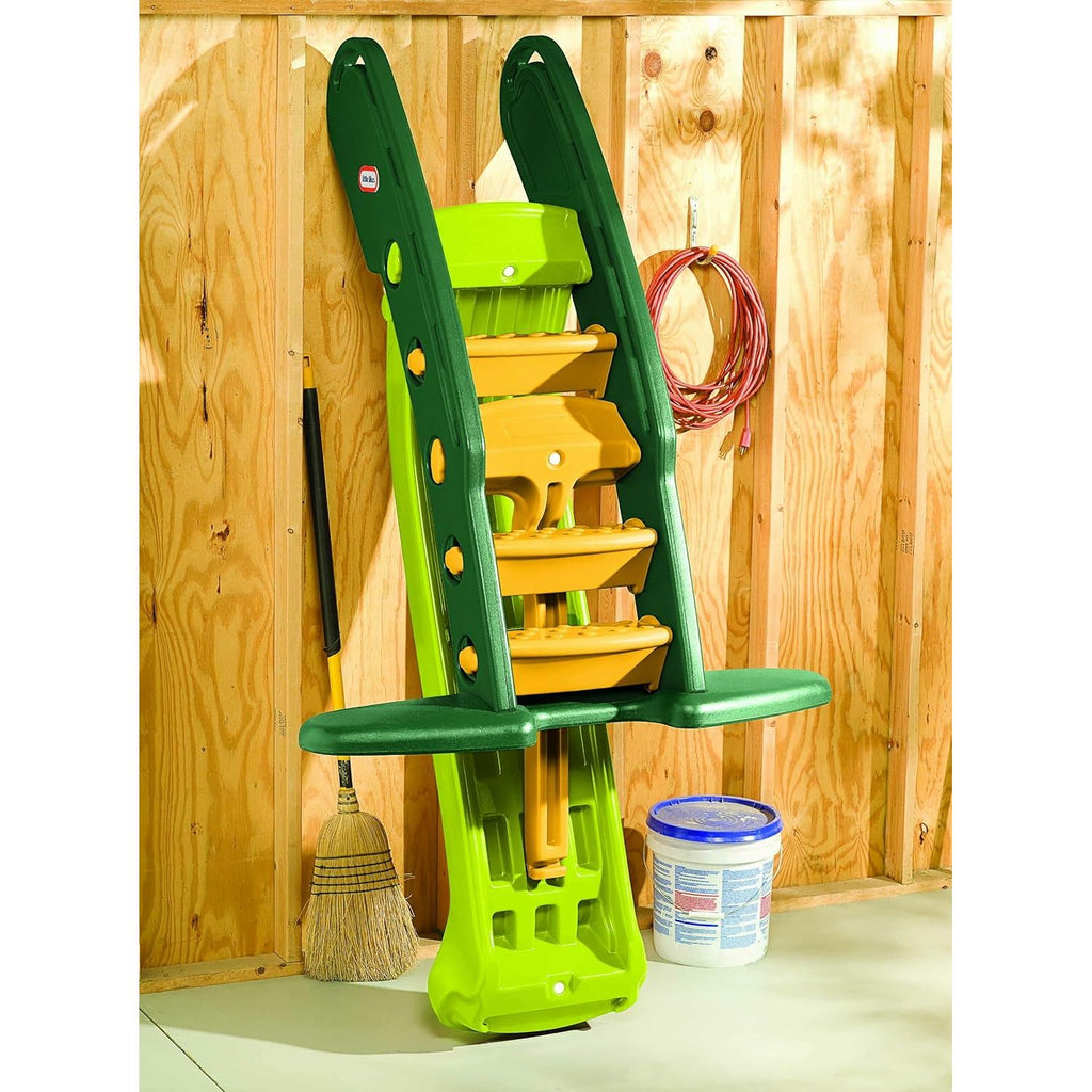 Little Tikes Easy Store Giant Slide  (180 cm) Evergreen Age- 2 Years & Above