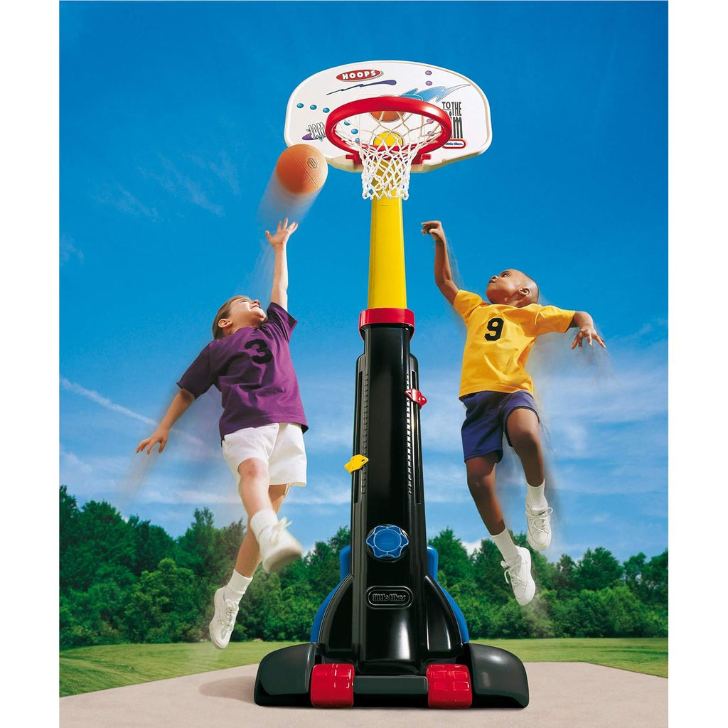 Little Tikes  Easy Store Junior Basketball Set Multicolor Age- 4 Years & Above