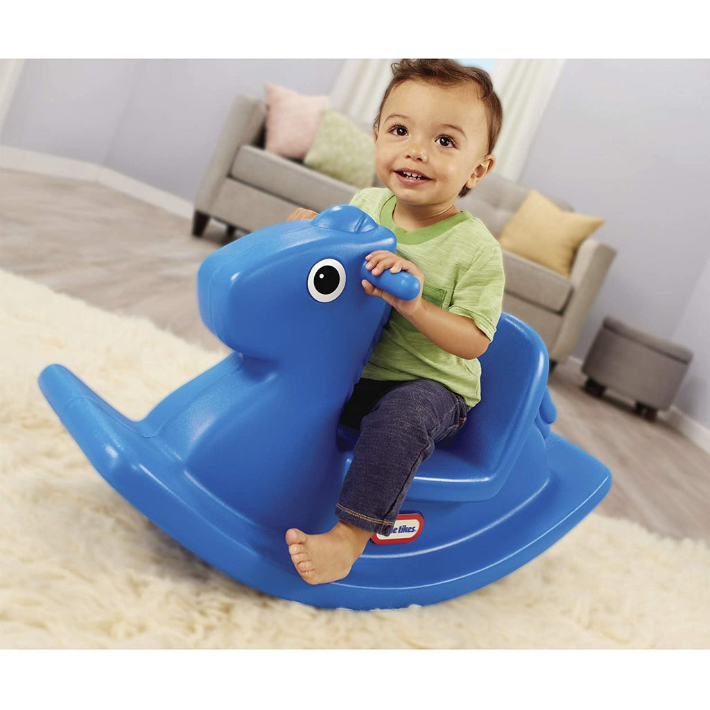 Little Tikes Rocking Horse-Blue Single Age 12-36M