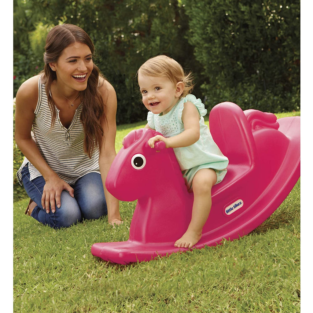 Little Tikes Rocking Horse-Magenta Single Age 12-36M