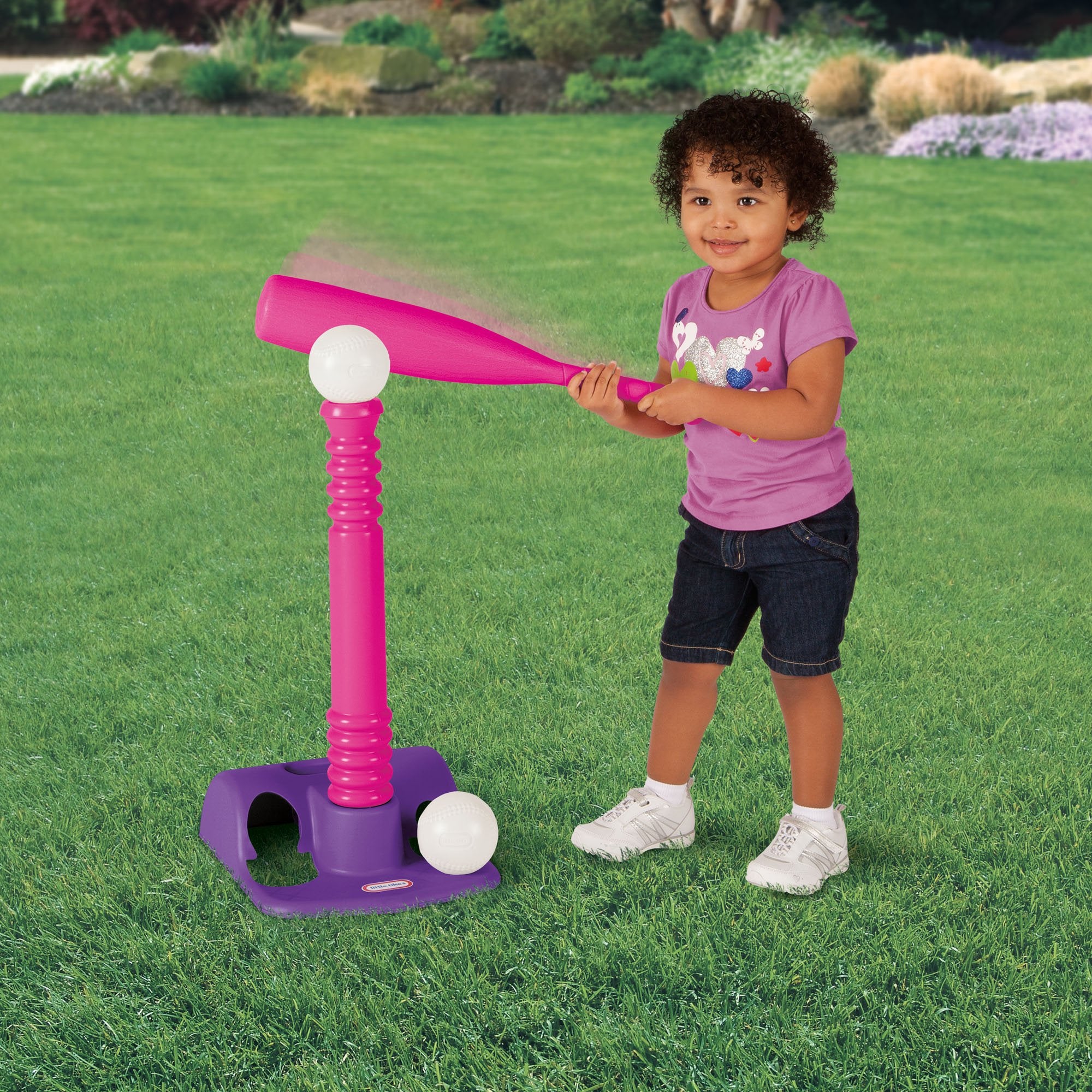 Little tikes t on sale ball set pink