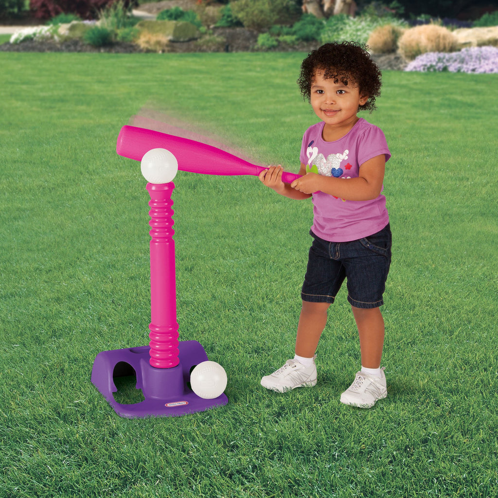 Little Tikes Totsports Tball Set (Pink) Age 1.5Y