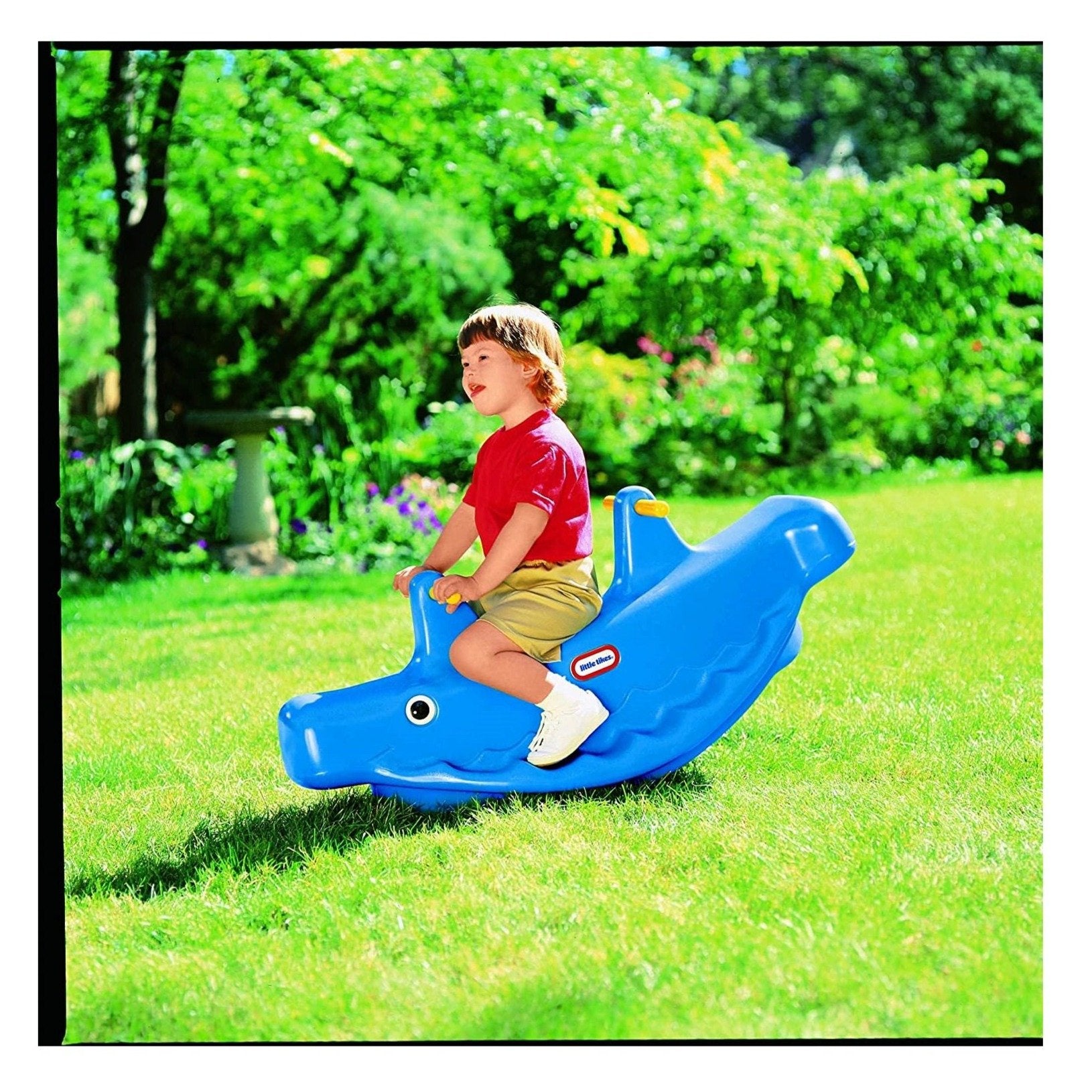 Little Tikes Whale Teeter Totter-Blue 1Pk Age Peekaboo