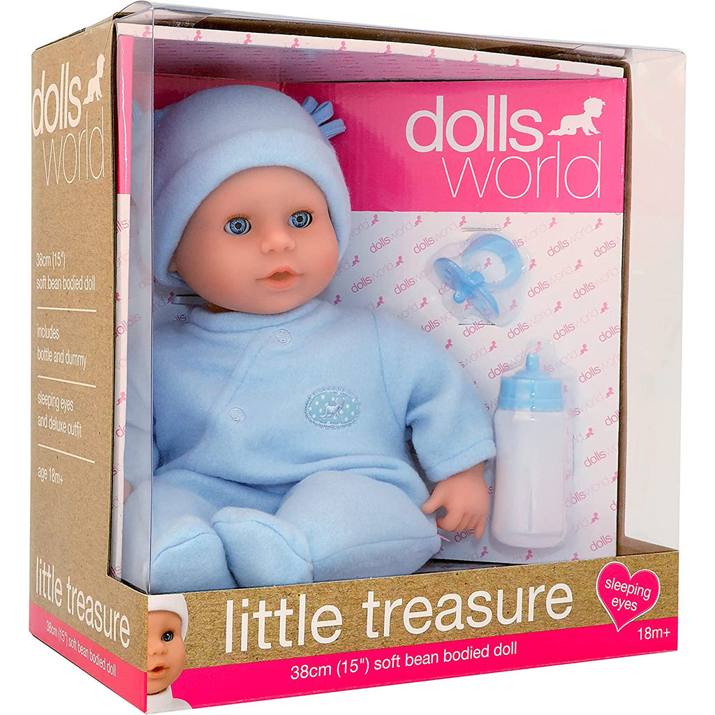 Little Treasure 38Cm Blue Age-18 Months & Above