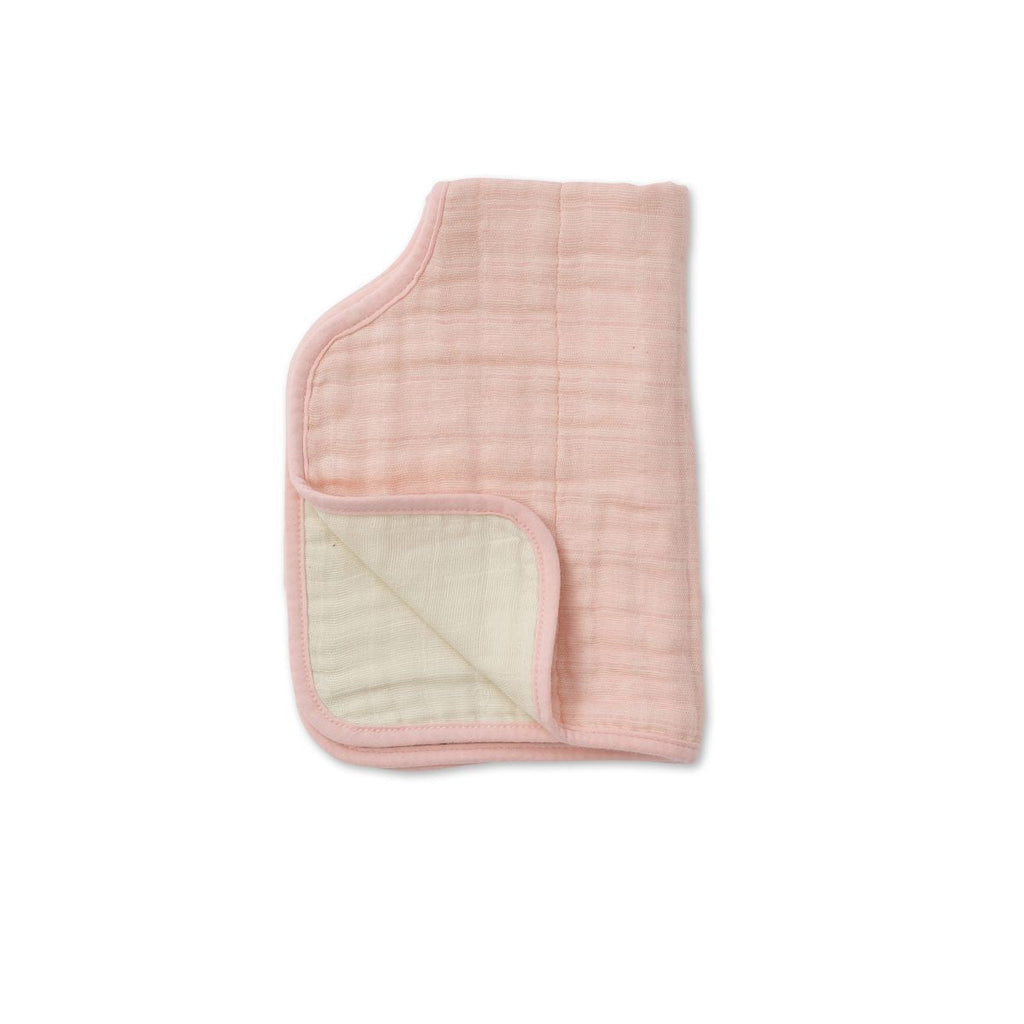 Little Unicorn Cotton Muslin Burp Cloth Taupe Cross Multicolor Age- Newborn & Above