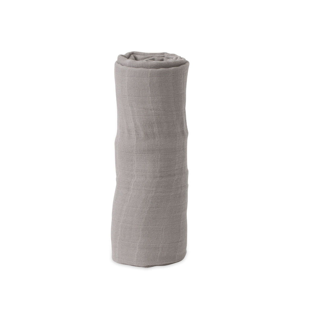 Little Unicorn Cotton Muslin Swaddle Single - Nickel Age-Newborn & Above
