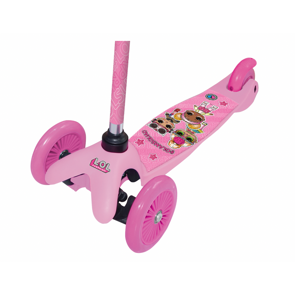 Lol Surp Scooter Twist n Roll Fusha & Pink 3 Wheels Age-3 Years & Above