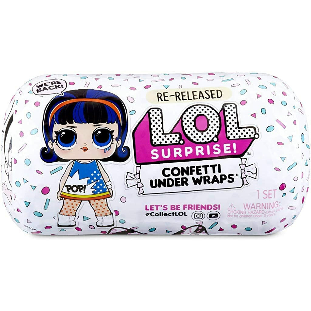 Lol Surprise Confetti Under Wraps Doll Set Multicolor Age 3 Years Above Peekaboo
