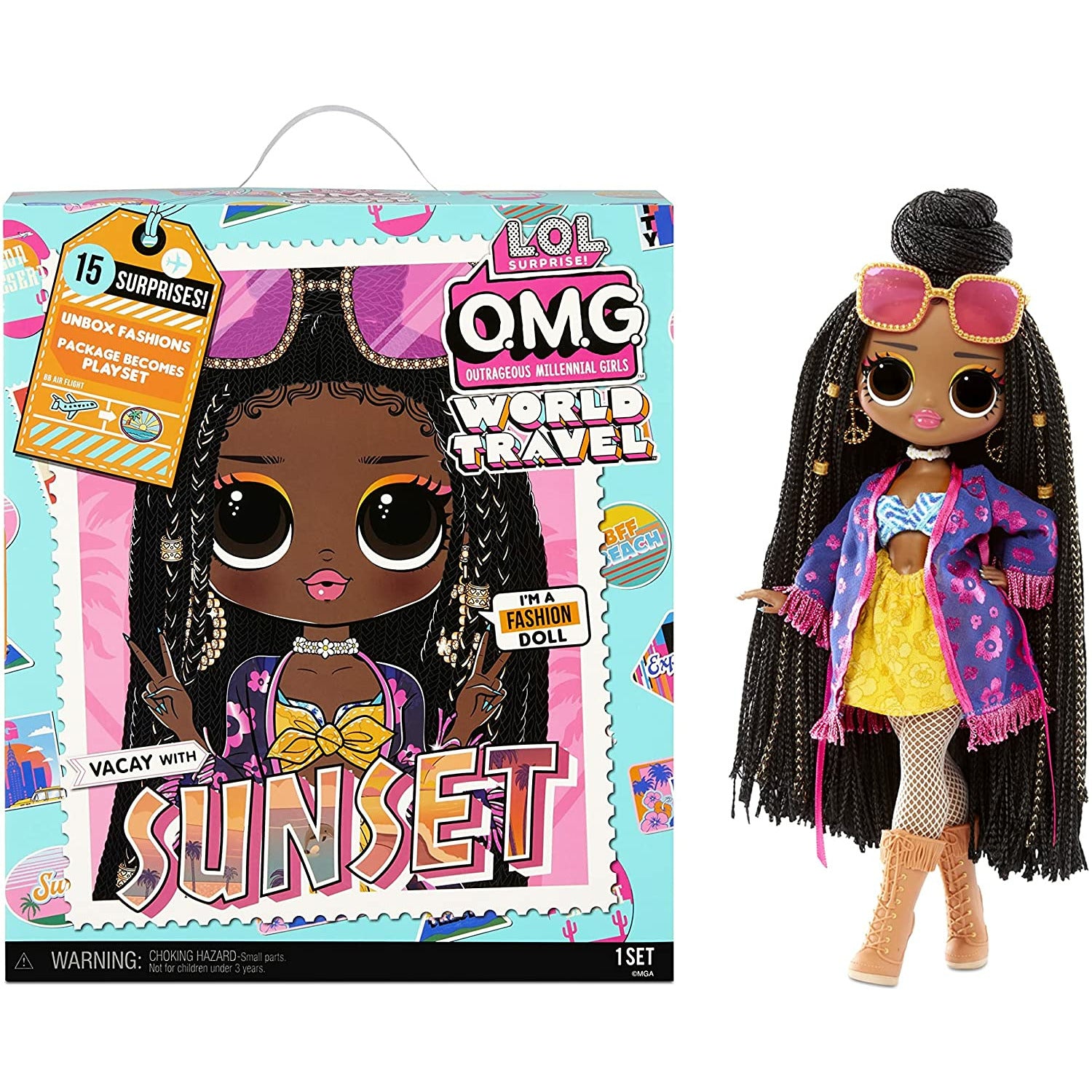 LOL Surprise! LOL Surprise OMG Jams Fashion Doll with Multiple Surprises  and Fabulous Accessories – Great Gift for Kids Ages 4+
