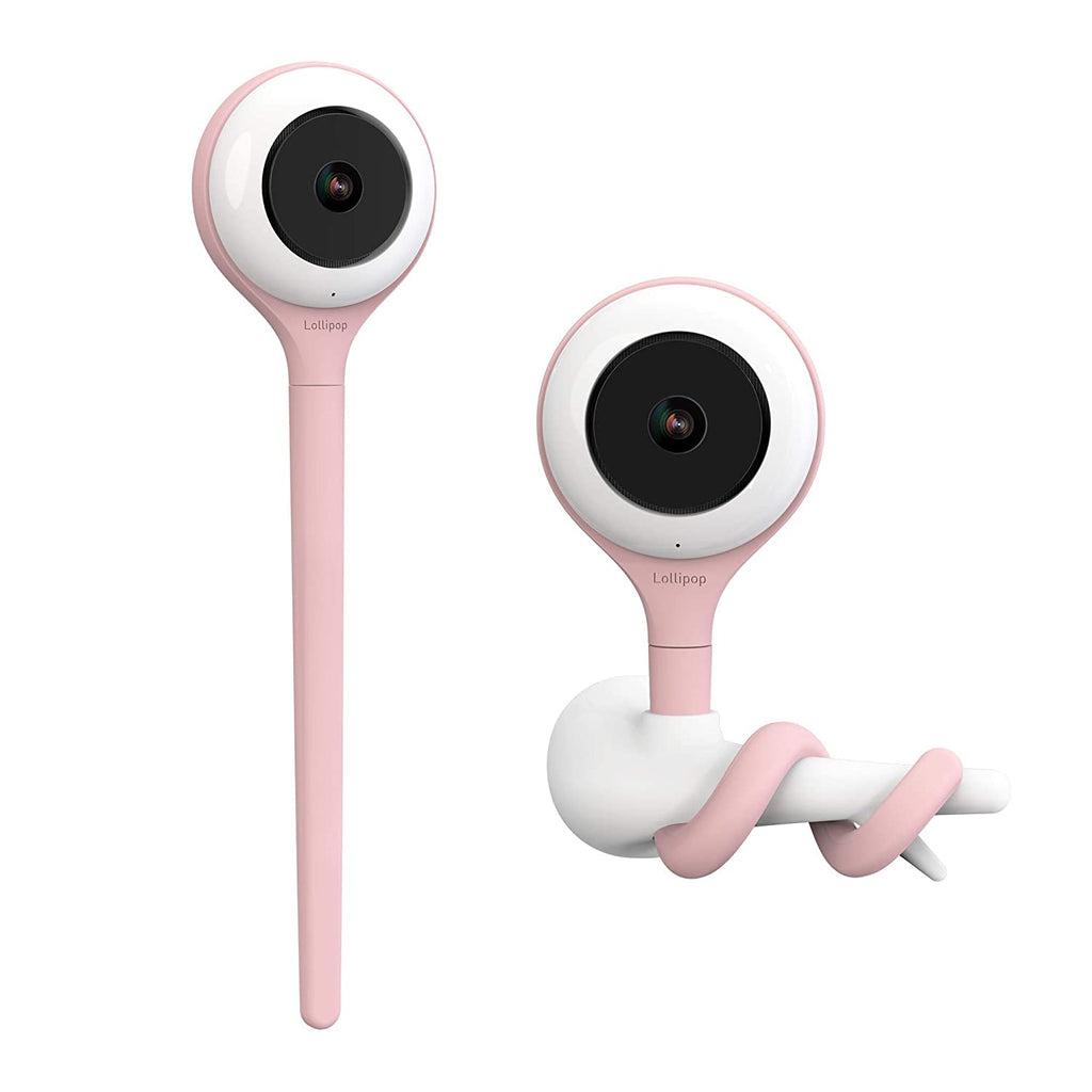 Lollipop Hd Wifi Video Baby Monitor - Cotton Candy