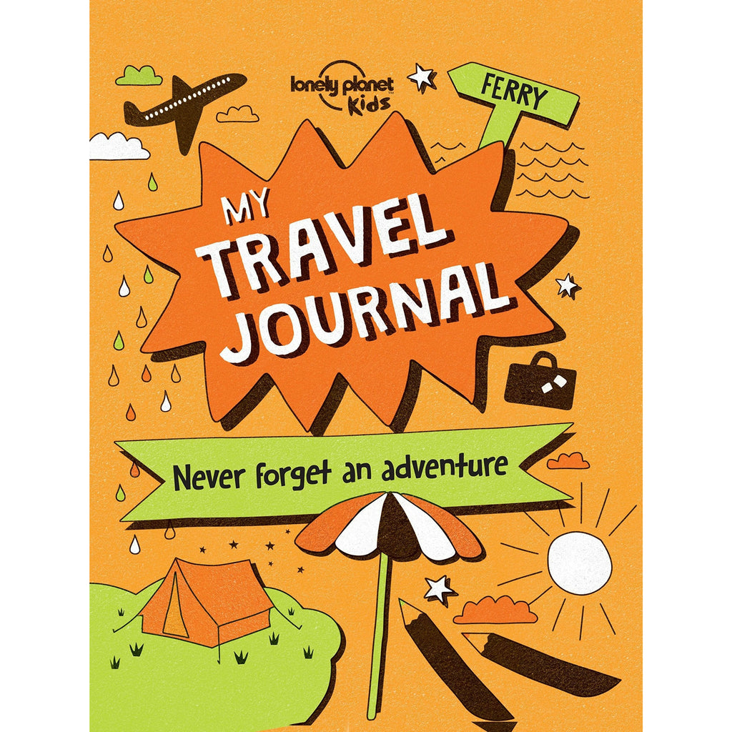 Lonely Planet Kids My Travel Journal Hardback