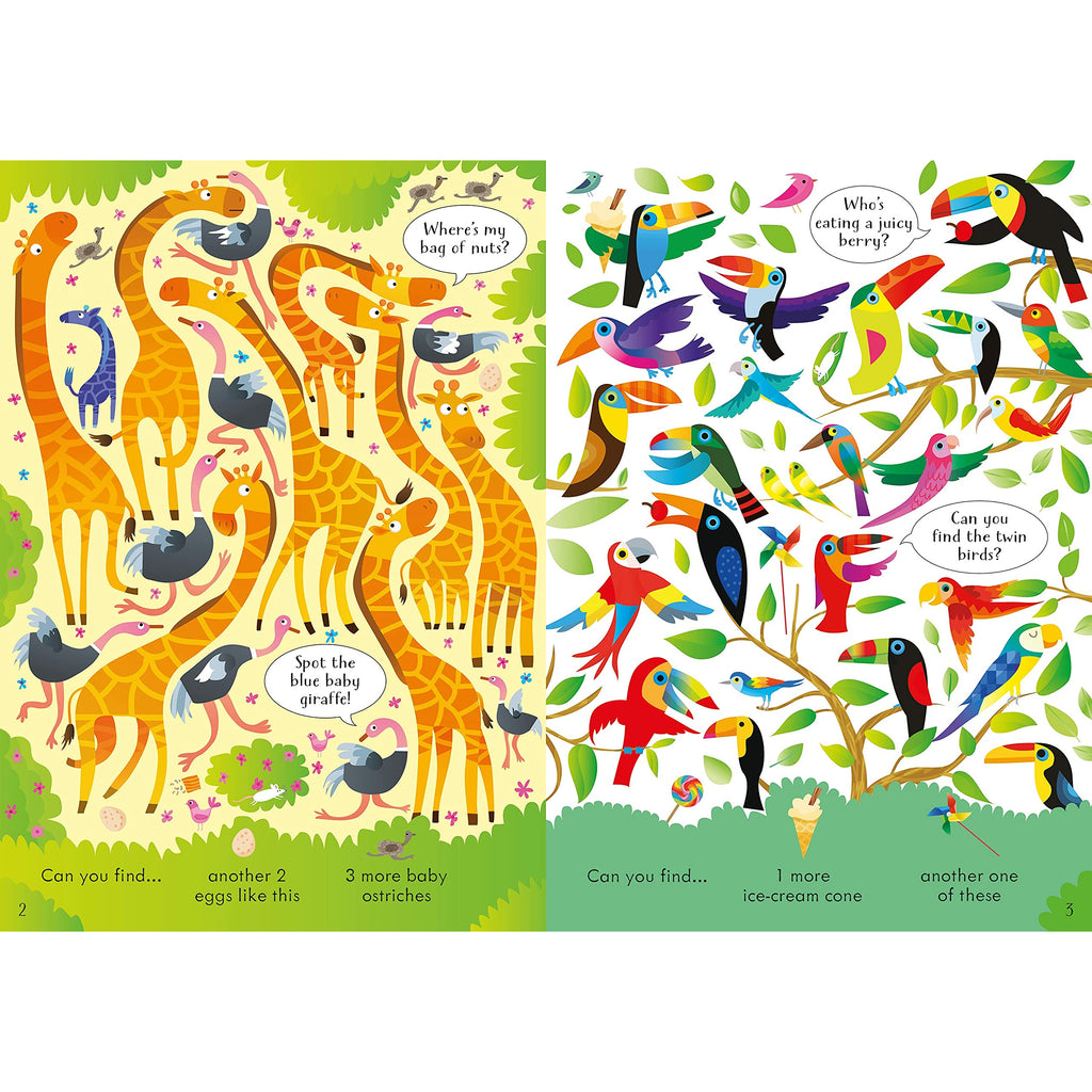Look and Find Puzzles At the Zoo by Kirsteen Robson