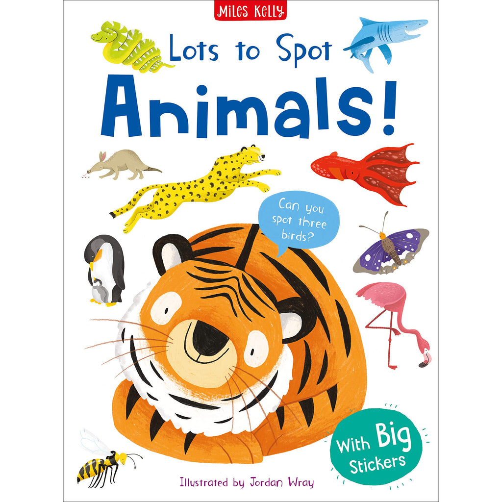 Lots to Spot: Animals! Sticker Book