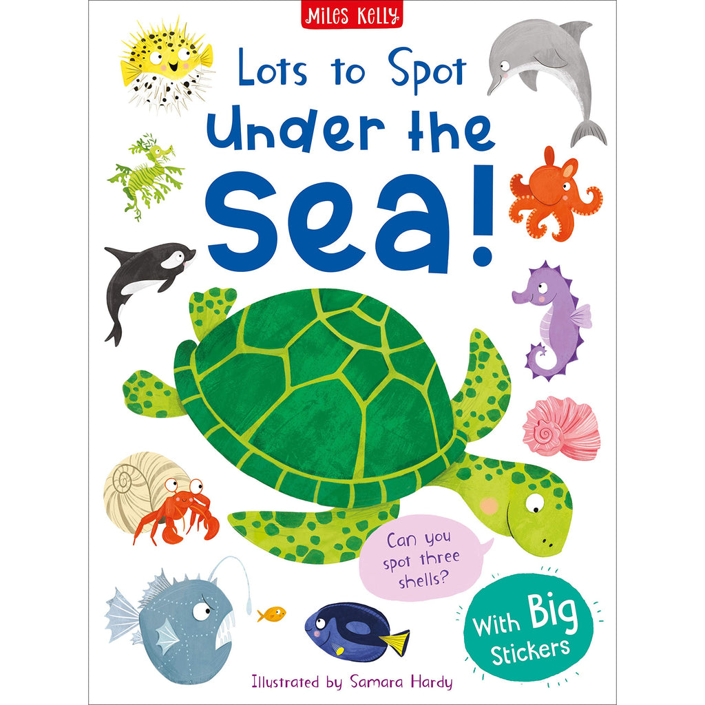 Lots To Spot: Sticker Book Under The Sea!