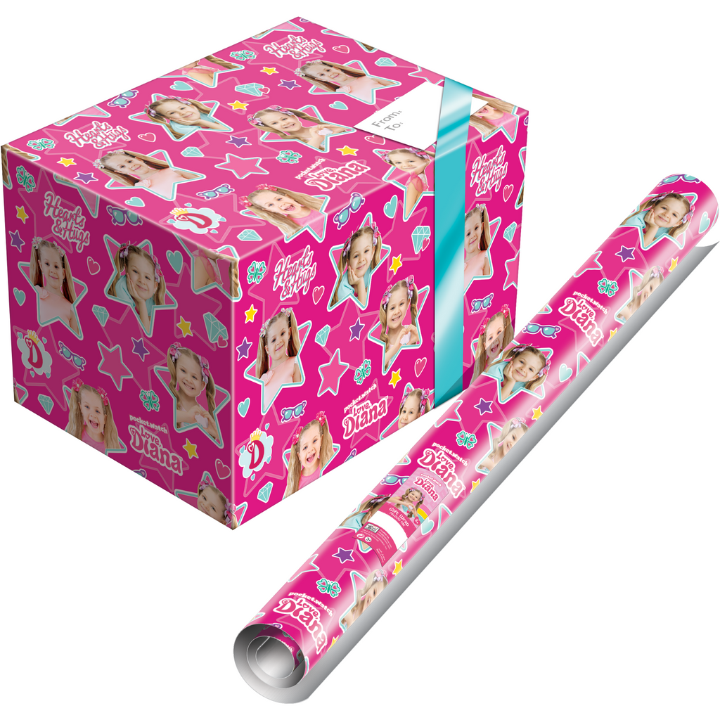 Love, Diana - Gift Wrap 200 Cm x 76Cm Age-Newborn & Above
