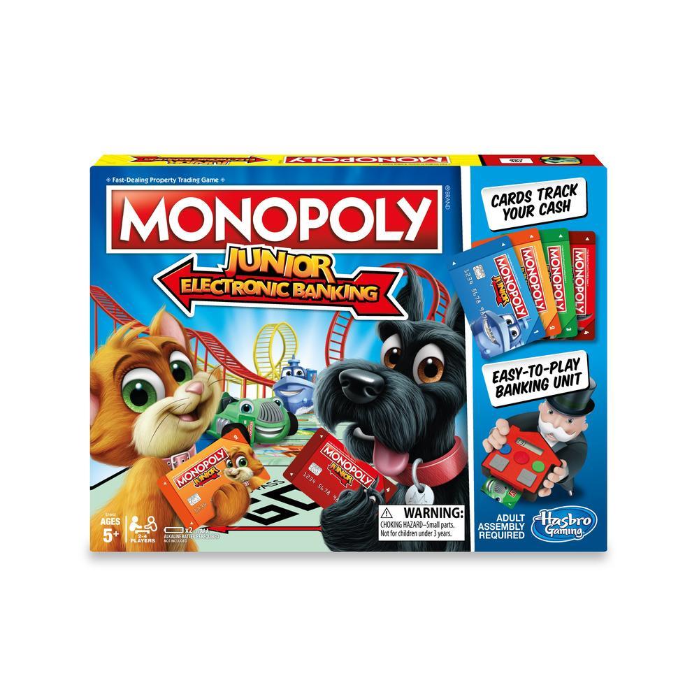 Hasbro Monopoly Junior Electronic Banking  Board Game 5Y+