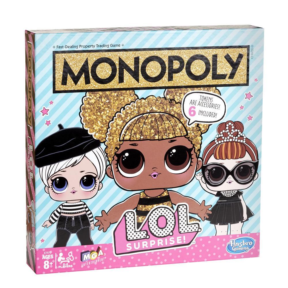 Hasbro Monopoly LOL Surprise Board Game 8Y+