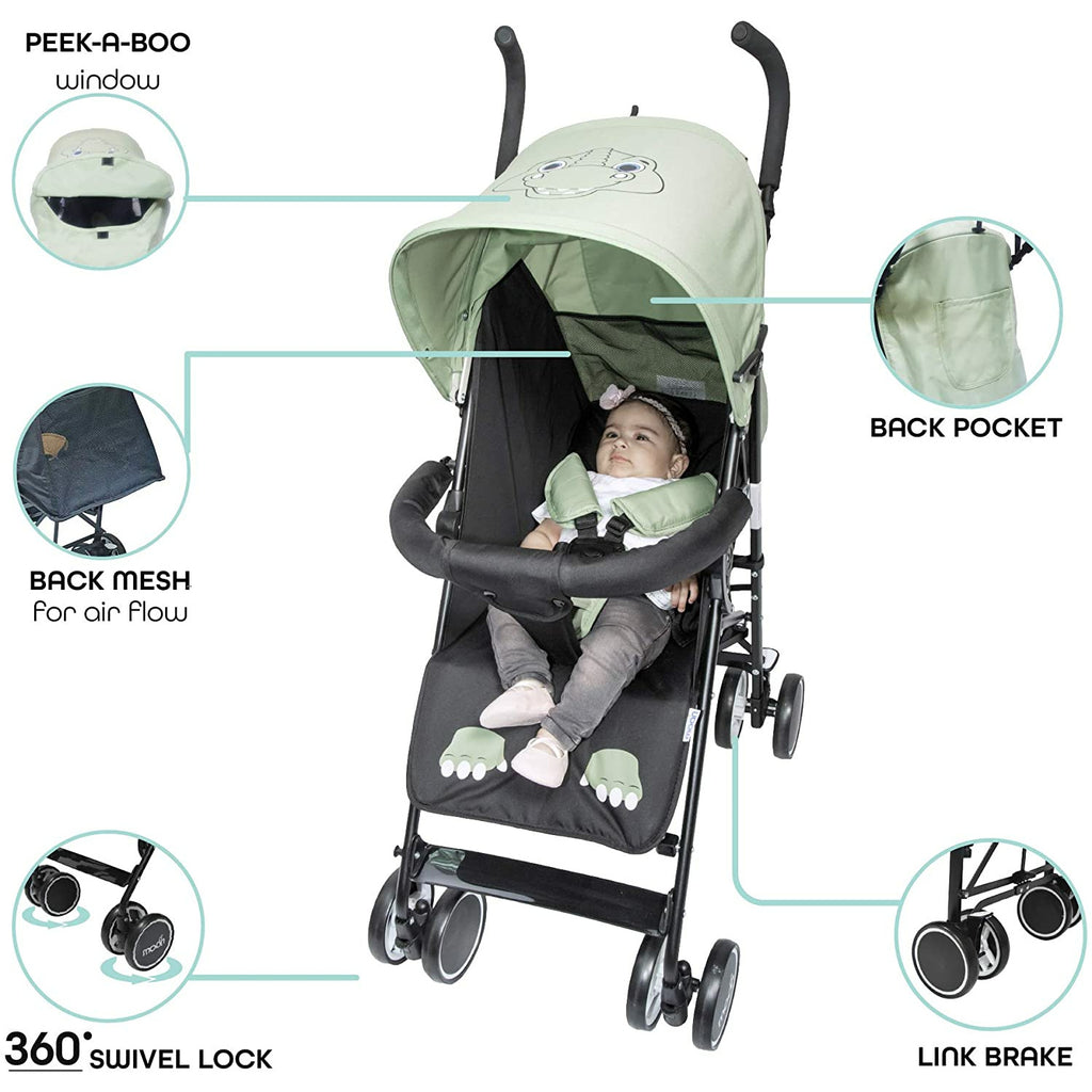 Moon Safari - Stroller Character - Dino - S502