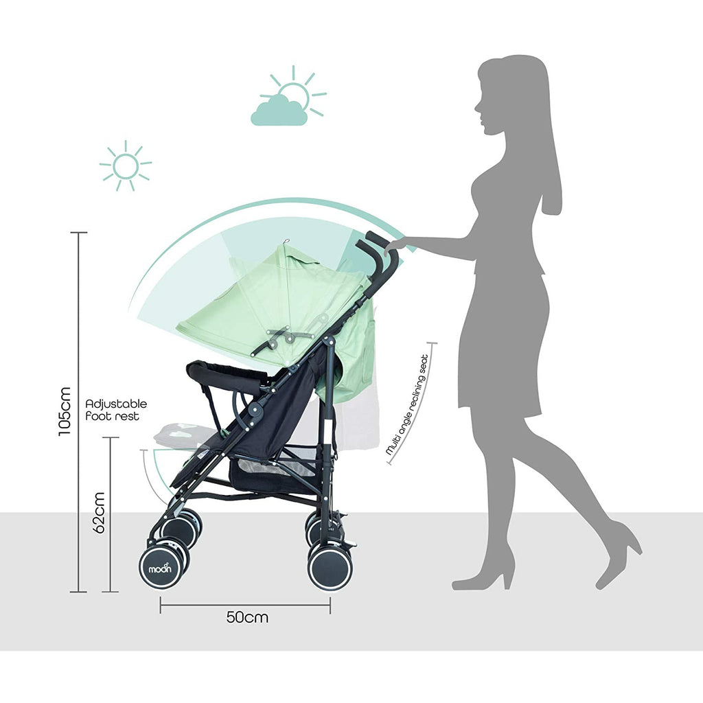 Moon Safari - Stroller Character - Dino - S503