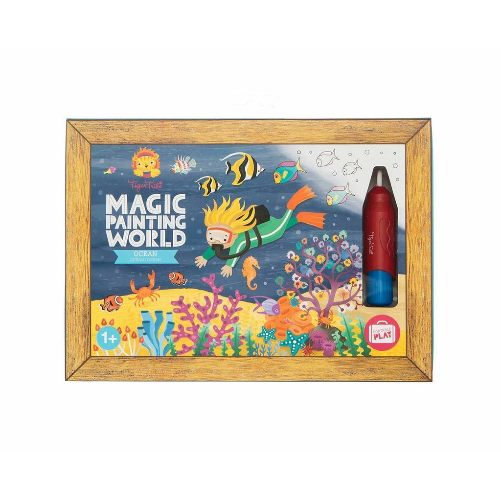 Tiger Tribe Magic Painting World - Ocean Age 1Y+