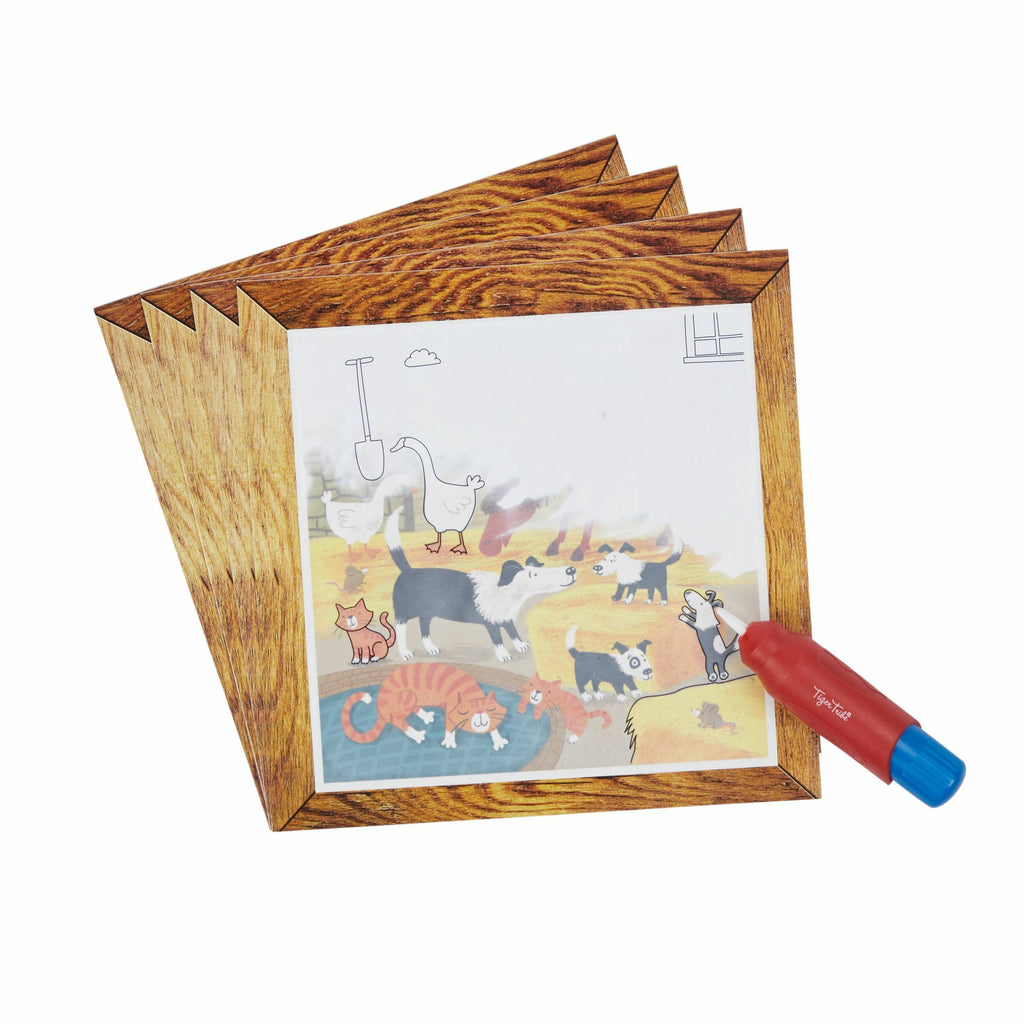 Tiger Tribe Magic Painting World - Farm Age 1Y+