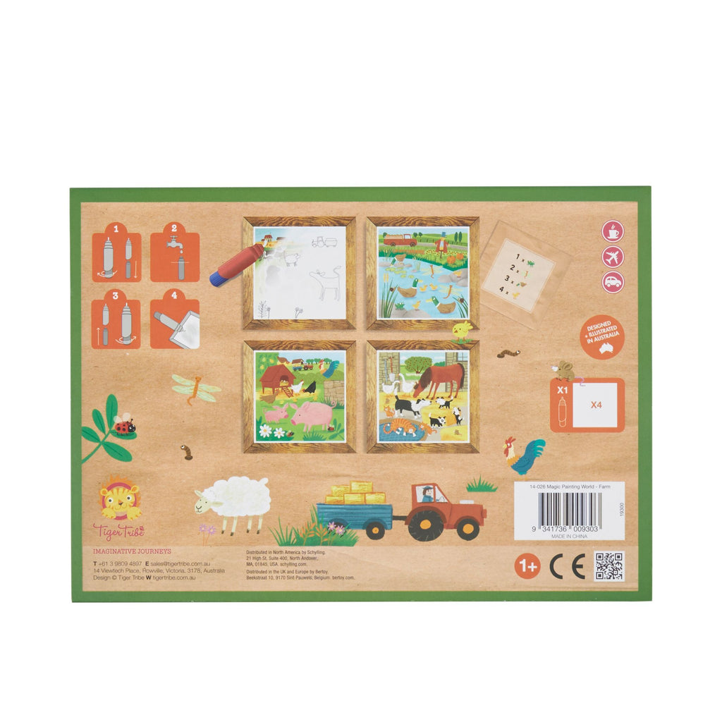 Tiger Tribe Magic Painting World - Farm Age 1Y+
