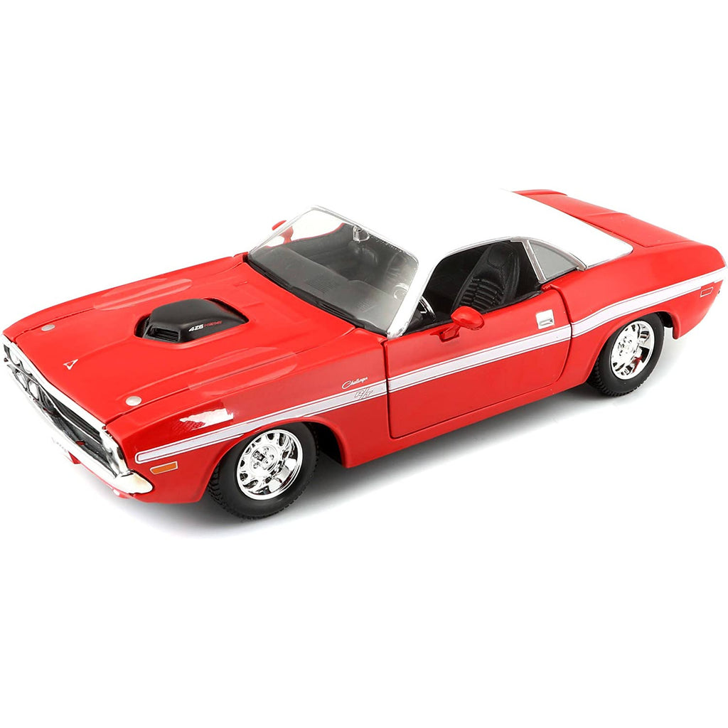 Maisto Dodge Challenger RT Classic Muscle 1:24 Scale Diecast Replica Model Age-8 Years & Above