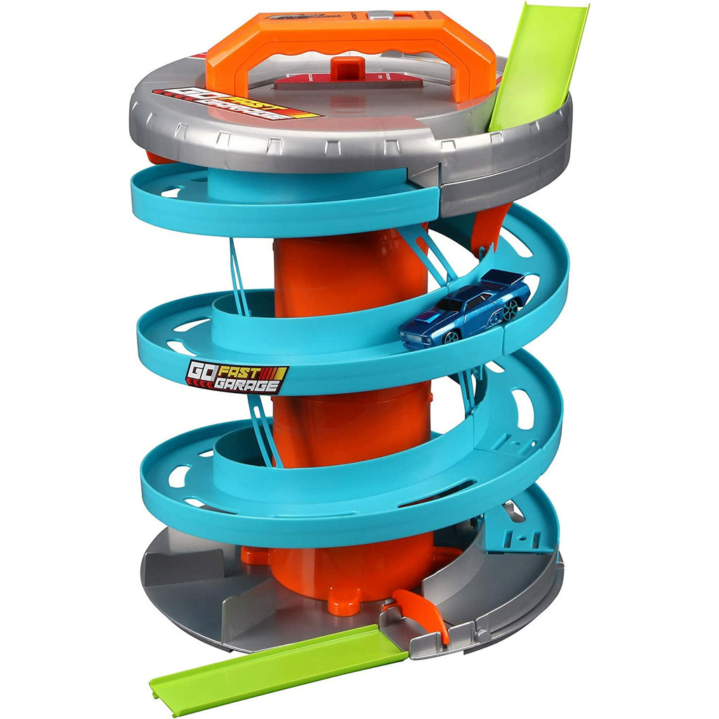 Maisto Play Set Go Fast Garage (Incl. 2 Vehicles) Multicolor Age-3 Years & Above