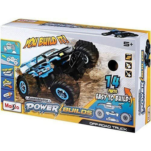 Maisto Power Builds Off-Road Truck Age- 8 Years & Above