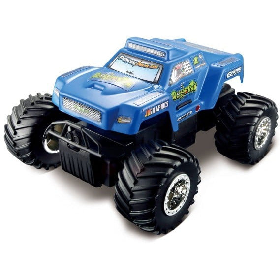 Maisto Power Builds Short Course Truck Blue Age- 8 Years & Above