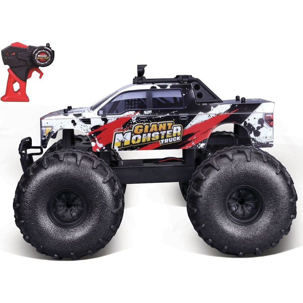 Maisto Tech 1 8 RC Car Giant Wheel Off-Road 2.4Ghz & USB with Remote Age-8 Years & Above