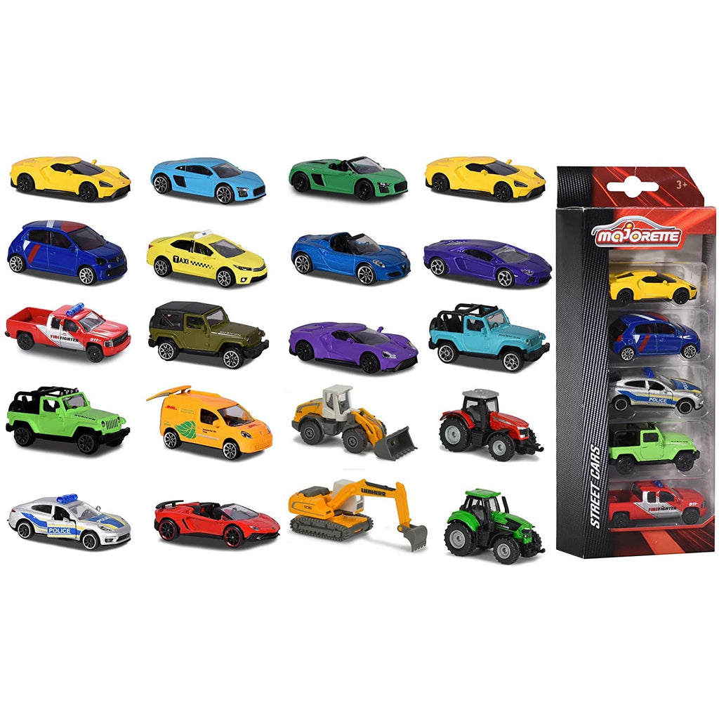 Majorette - Wow 5 Pieces Set, 4-Asst. Multicolor Age-3 Years & Above