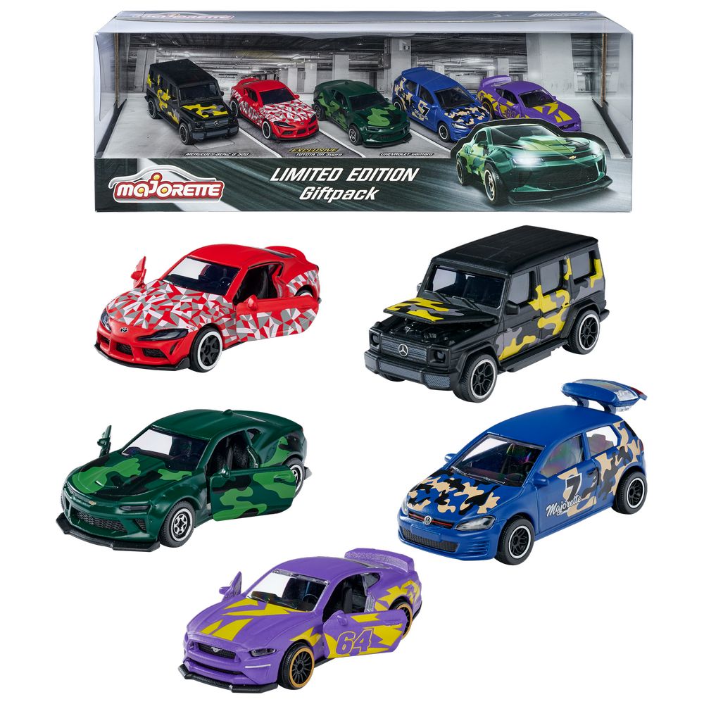 Majorette Limited Edition 8, 5 Pieces Giftpack Multicolor Age-3 Years & Above