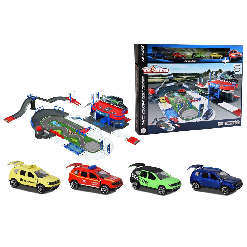 Majorette Porsche Experience Center + 5 Vehicles Multicolor Age-3 Years & Above