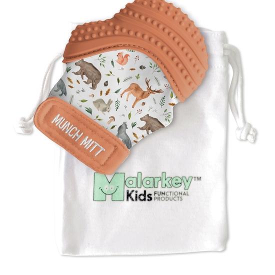 Malarkey Kids Woodland Animals Munch Mitt Age- 3 Months & Above