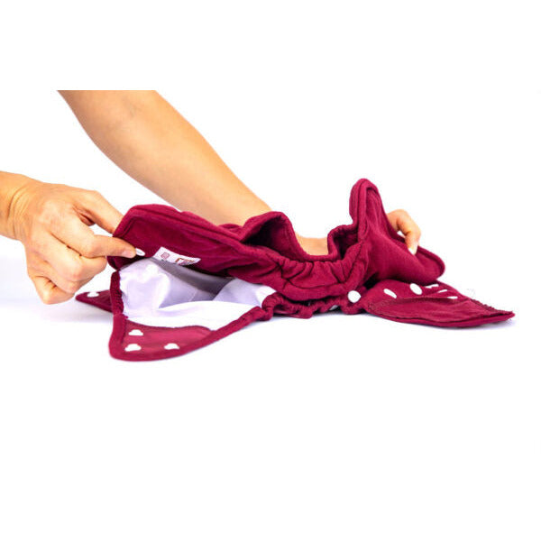 Mamatoto 100% Cotton Absorber Red Age- Newborn & Above