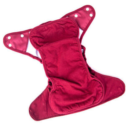 Mamatoto 100% Cotton Absorber Red Age- Newborn & Above