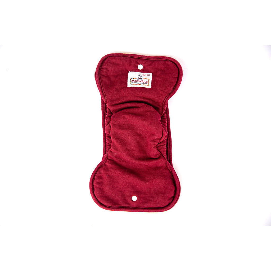 Mamatoto 100% Cotton Absorber Red Age- Newborn & Above