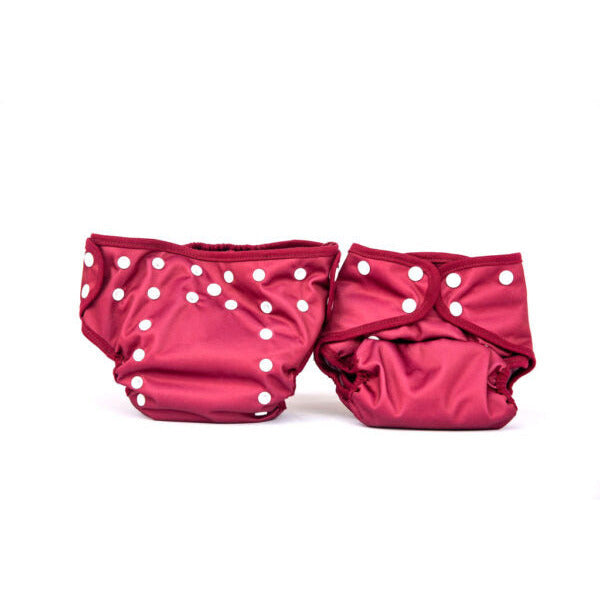 Mamatoto Cloth Diaper Cover Red Age- 4 Months to 3 Years