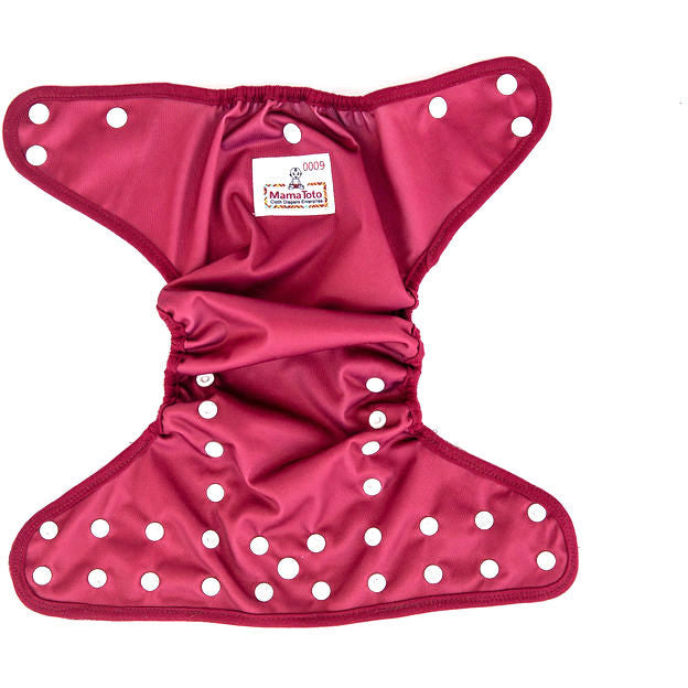 Mamatoto Cloth Diaper Cover Red Age- 4 Months to 3 Years