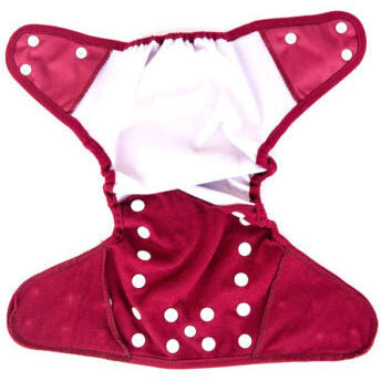 Mamatoto Cloth Diaper Cover Red Age- 4 Months to 3 Years