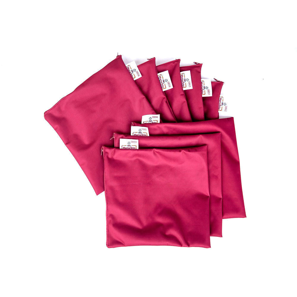 Mamatoto Wet Bag Red Age- Newborn & Above