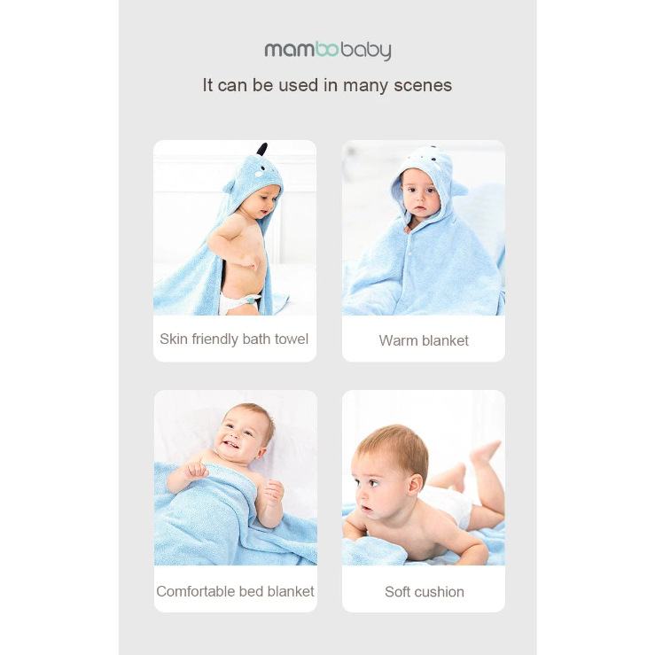 Mambo hooded hot sale towel