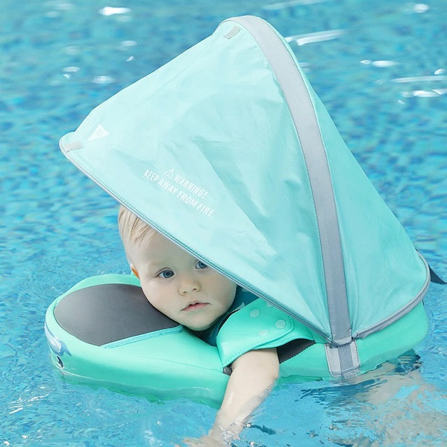 Mambobaby Baby Waist Float with Canopy Pink Age 8 Months to 3