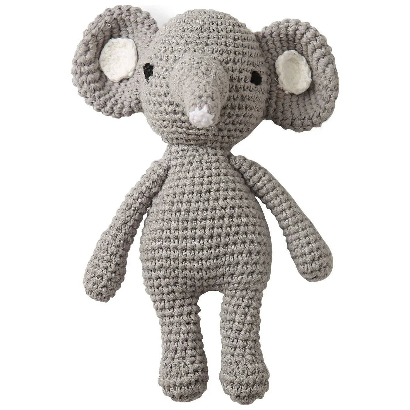 Mamimamihome Animal Doll Elephant White/Grey Age- 3 Months & Above
