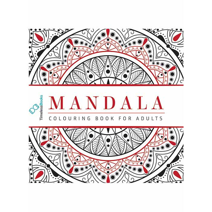 Mandala - Adults Colouring Book With Tearout Sheet