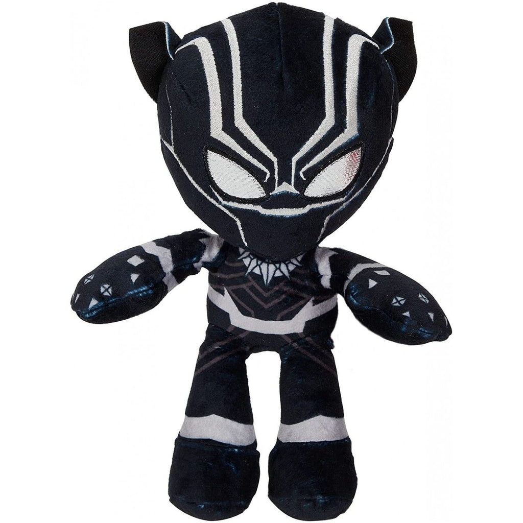 Marvel 8-Inch Black Panther Plush Toy Black Age- 4 Years & Above