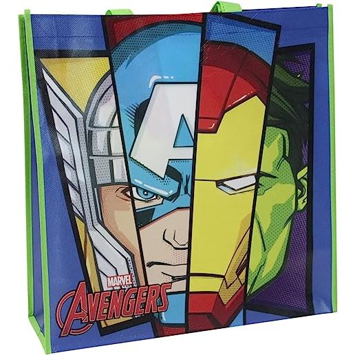 Marvel Avengers Ultimate Eco Friendly Shopping Bag (Official Marvel Product) Multicolorcolor Age 2 Years & Above