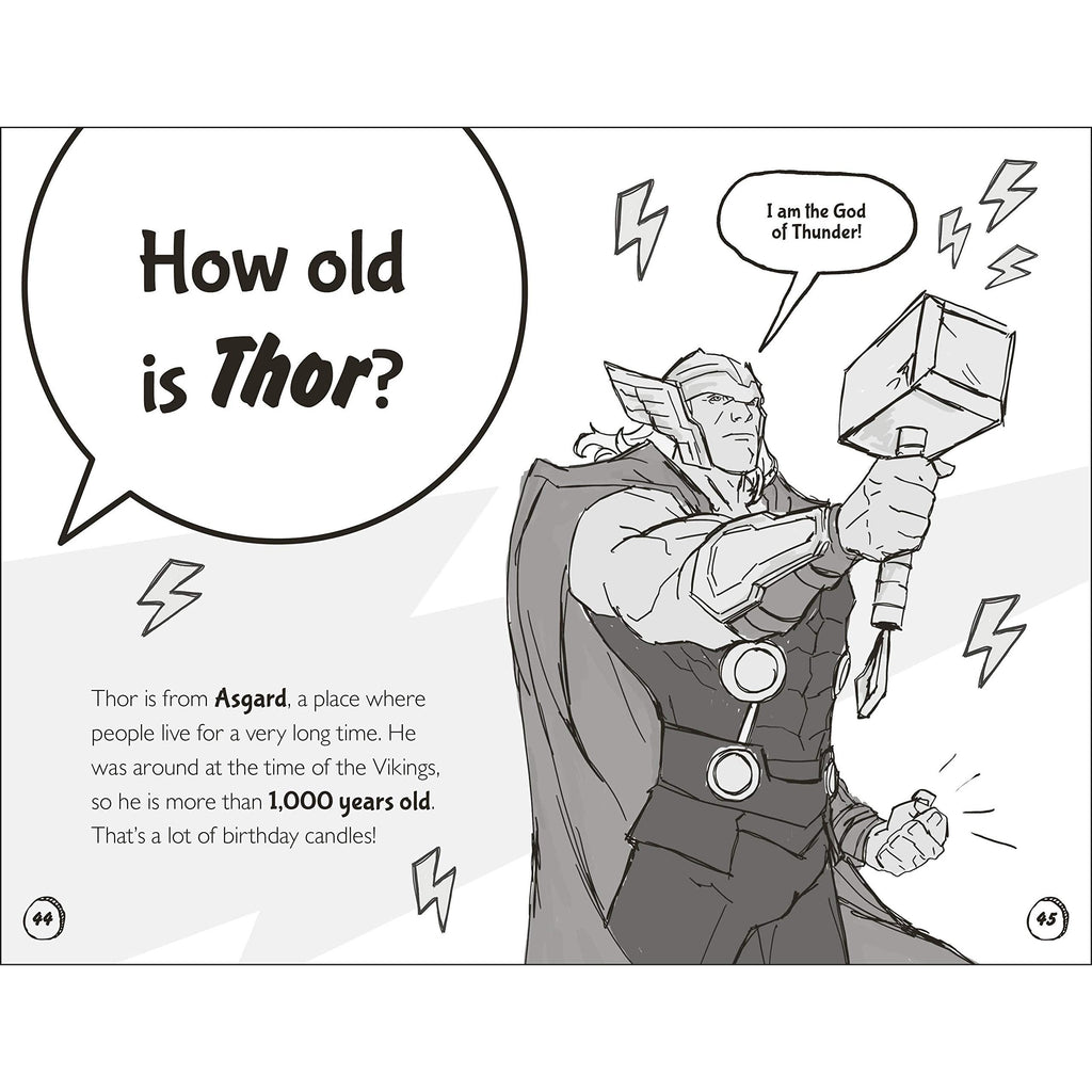 Marvel Can The Hulk Lift a House?: And 50 more Super Questions for Super Heroes