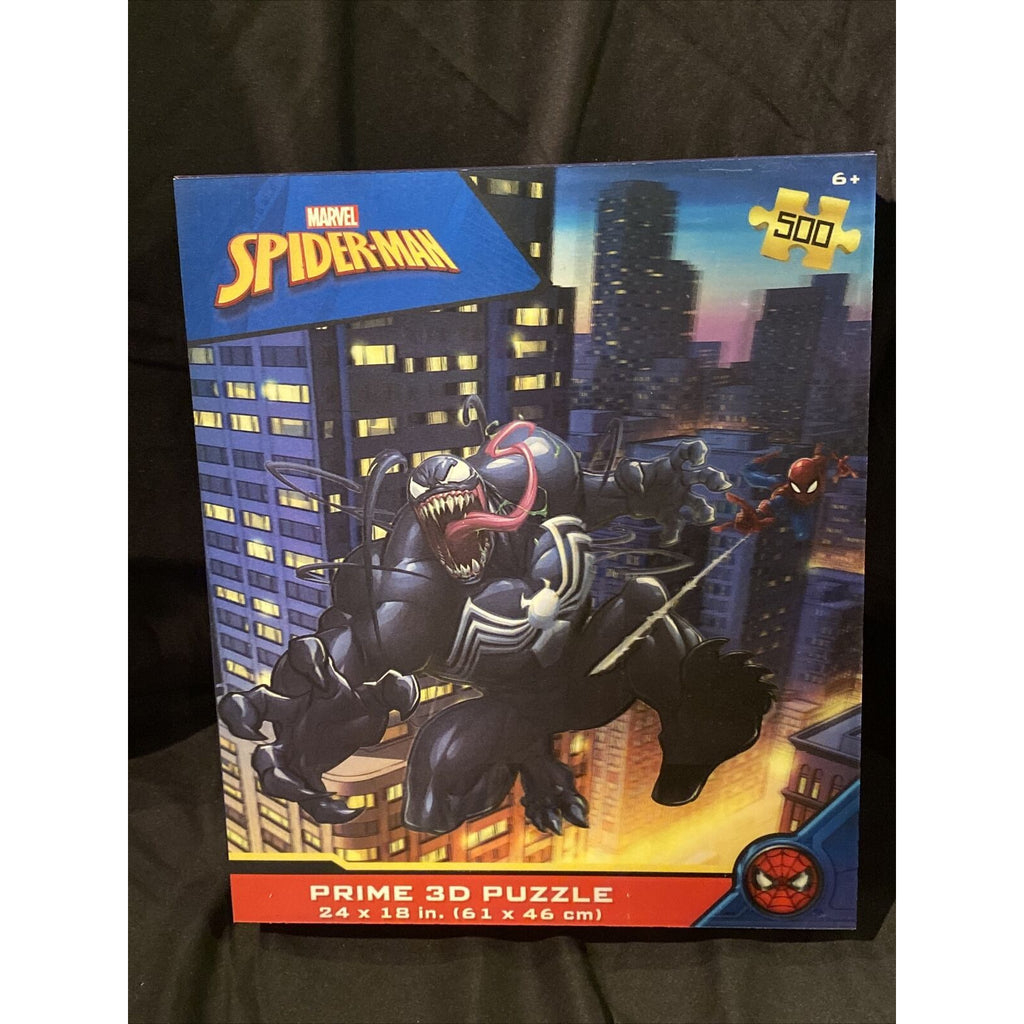 Marvel Spider-Man 500 Pieces 3D Puzzles Age-6 Years & Above